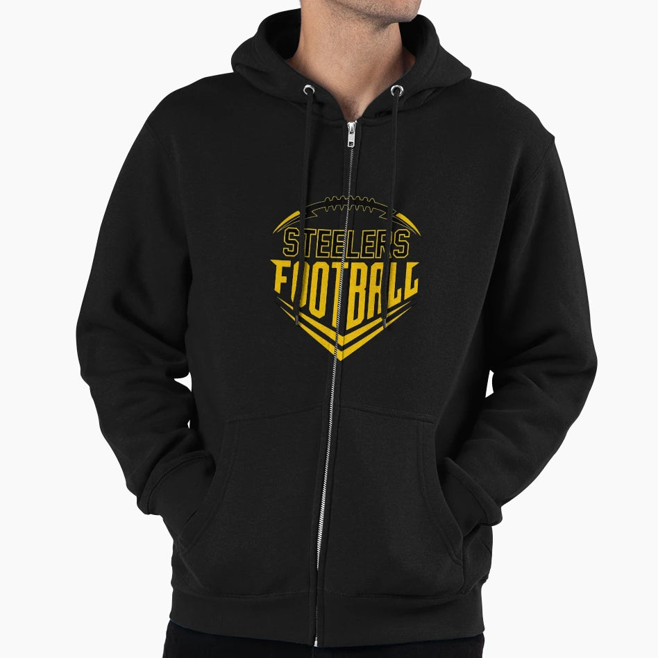 Football Hoodie - Trendy Graphic Unisex - T-Shirt, Sweatshirt, Hoodie
