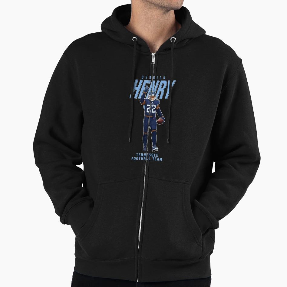 DH 22 Tennessee Football Team Hoodie - Aesthetic Graphic Unisex - T-Shirt, Sweatshirt, Hoodie