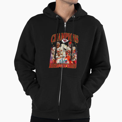 Art Kansas City Chiefs Hoodie - Custom Art Print for Adults - T-Shirt, Sweatshirt, Hoodie