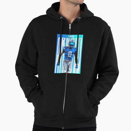 Terrion Arnold Detroit Lions Hoodie - Fun Novelty Design for Adults - T-Shirt, Sweatshirt, Hoodie