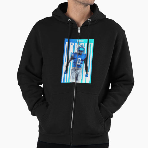 Terrion Arnold Detroit Lions Hoodie - Fun Novelty Design for Adults - T-Shirt, Sweatshirt, Hoodie