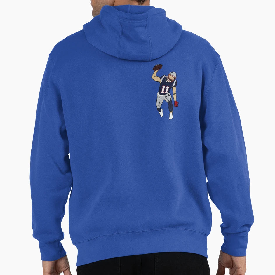 Julian Edelman Hoodie - Trendy Graphic for Adults - T-Shirt, Sweatshirt, Hoodie