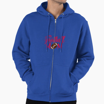 Football Mom Hoodie - Trendy Graphic Unisex - T-Shirt, Sweatshirt, Hoodie
