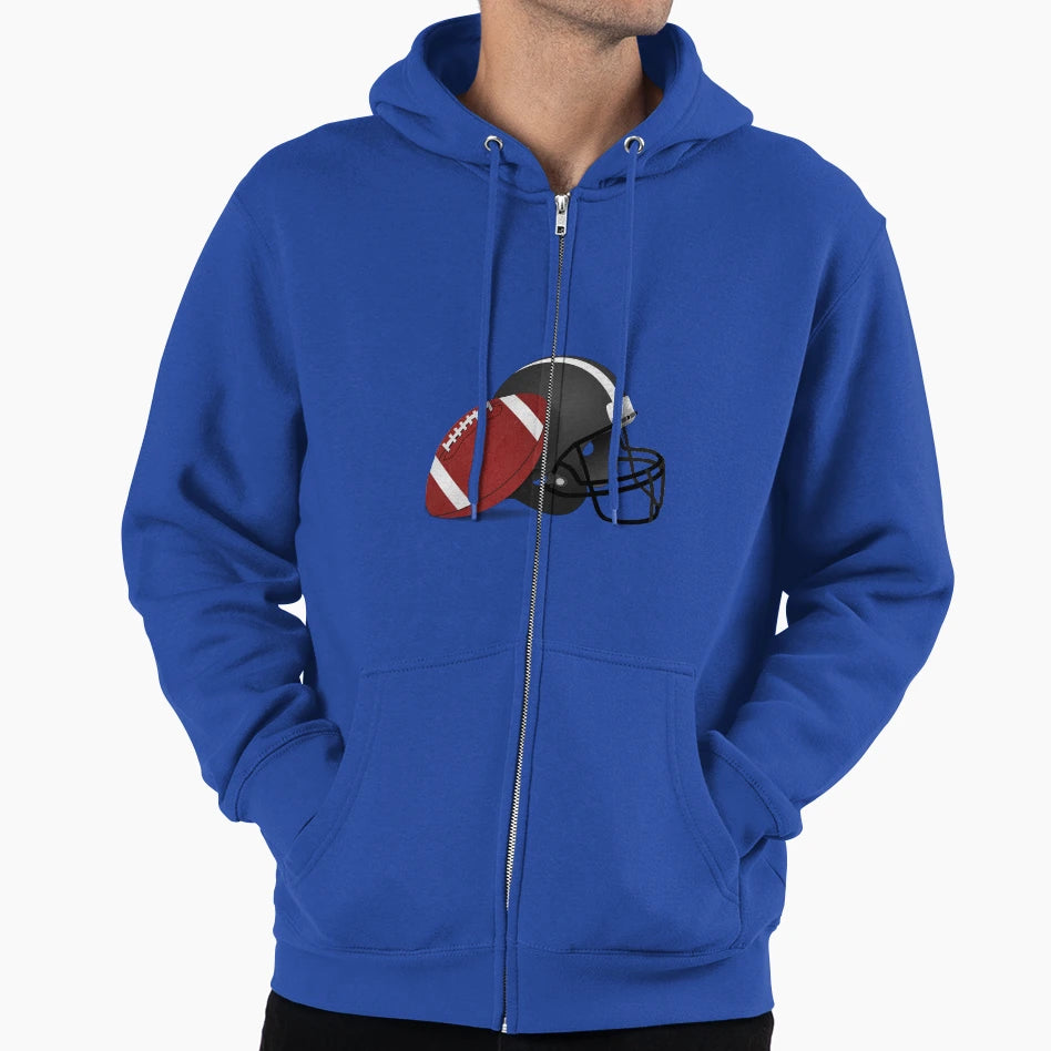 Football Hoodie - Unique Graphic Unisex - T-Shirt, Sweatshirt, Hoodie