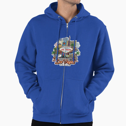 Las Vegas Nevada Hoodie - Fun Novelty Design Men Women - T-Shirt, Sweatshirt, Hoodie