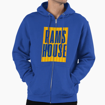 Whose House Rams House Los Angeles Rams Hoodie - Novelty Apparel for Adults - T-Shirt, Sweatshirt, Hoodie