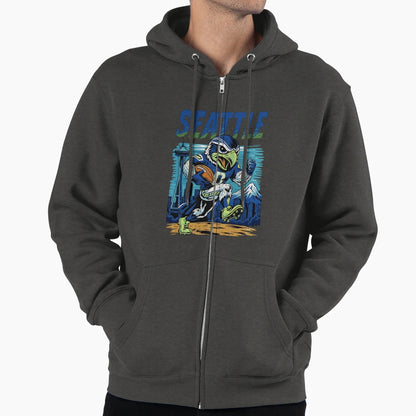 Champions Du Super Bowl Lx Des Seahawks Hoodie - Trendy Graphic Men Women - T-Shirt, Sweatshirt, Hoodie