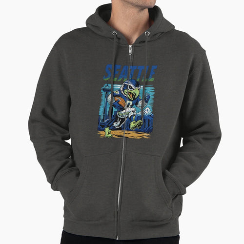 Champions Du Super Bowl Lx Des Seahawks Hoodie - Trendy Graphic Men Women - T-Shirt, Sweatshirt, Hoodie