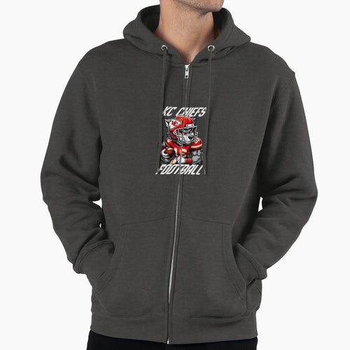 Kc Chiefs Football Hoodie - Graphic Print Men Women - T-Shirt, Sweatshirt, Hoodie