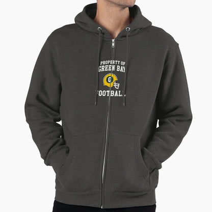 Property Green Bay Football Team Hoodie - Custom Art Print Men Women - T-Shirt, Sweatshirt, Hoodie