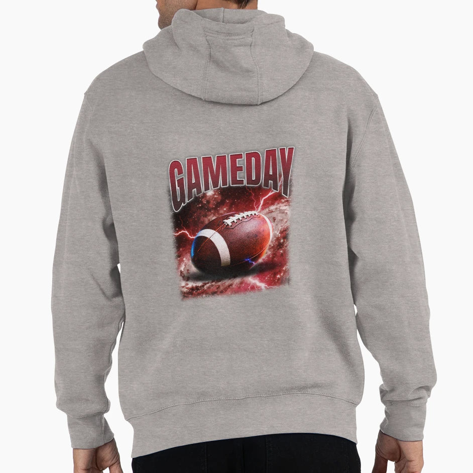 Football Gameday Hoodie - Casual Everyday Wear for Adults - T-Shirt, Sweatshirt, Hoodie