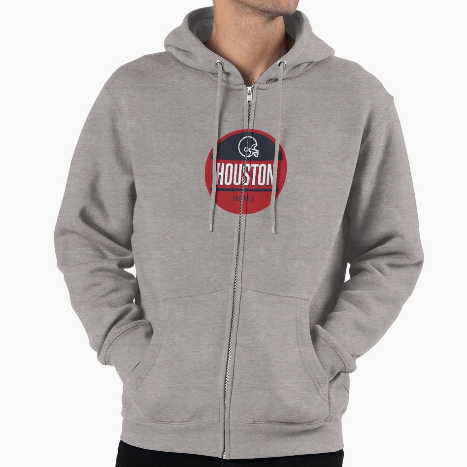 Houston Football Hoodie - Casual Everyday Wear for Adults - T-Shirt, Sweatshirt, Hoodie