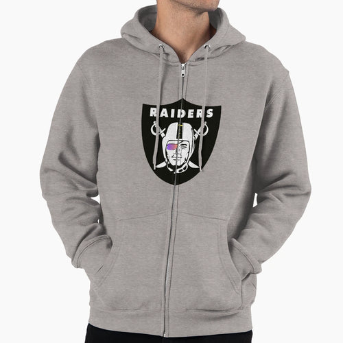 Raiders Hoodie - Graphic Print Men Women - T-Shirt, Sweatshirt, Hoodie