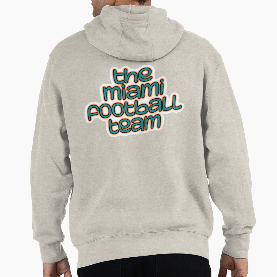 Miami Football Team Hoodie - Unique Graphic Unisex - T-Shirt, Sweatshirt, Hoodie