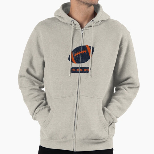 Chicago Football Future Mvp Game Day Sports Hoodie - Trendy Graphic Unisex - T-Shirt, Sweatshirt, Hoodie