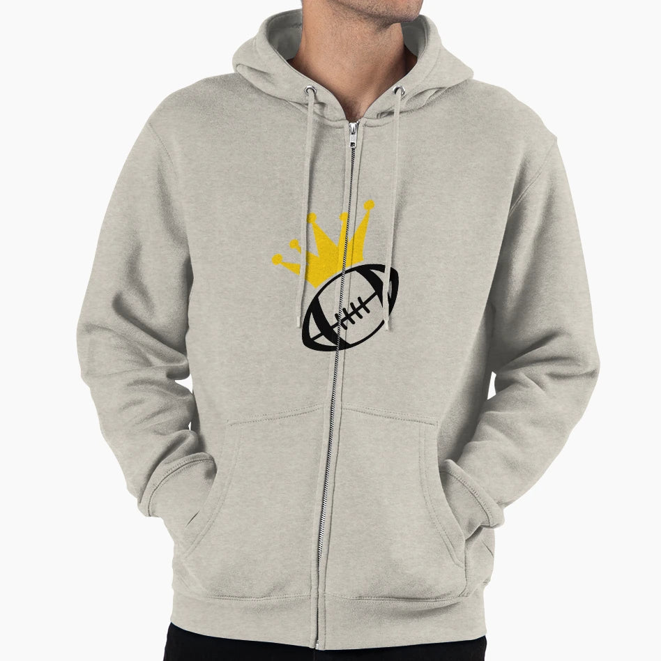 Football Rugby Hoodie - Novelty Apparel for Adults - T-Shirt, Sweatshirt, Hoodie