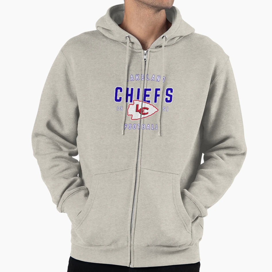 Lakeland Chiefs 1961 Football Hoodie - Fun Novelty Design Men Women - T-Shirt, Sweatshirt, Hoodie