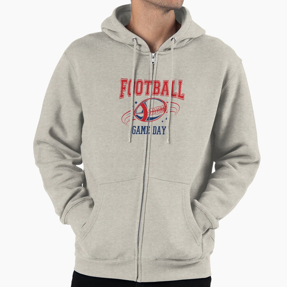 College Football Mom Dad Game Day Hoodie - Graphic Print for Adults - T-Shirt, Sweatshirt, Hoodie