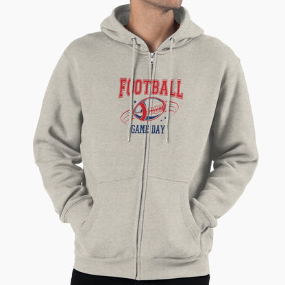 College Football Mom Dad Game Day Hoodie - Graphic Print for Adults - T-Shirt, Sweatshirt, Hoodie