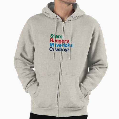 Dallas Sports Teams Hoodie - Trendy Graphic for Adults - T-Shirt, Sweatshirt, Hoodie