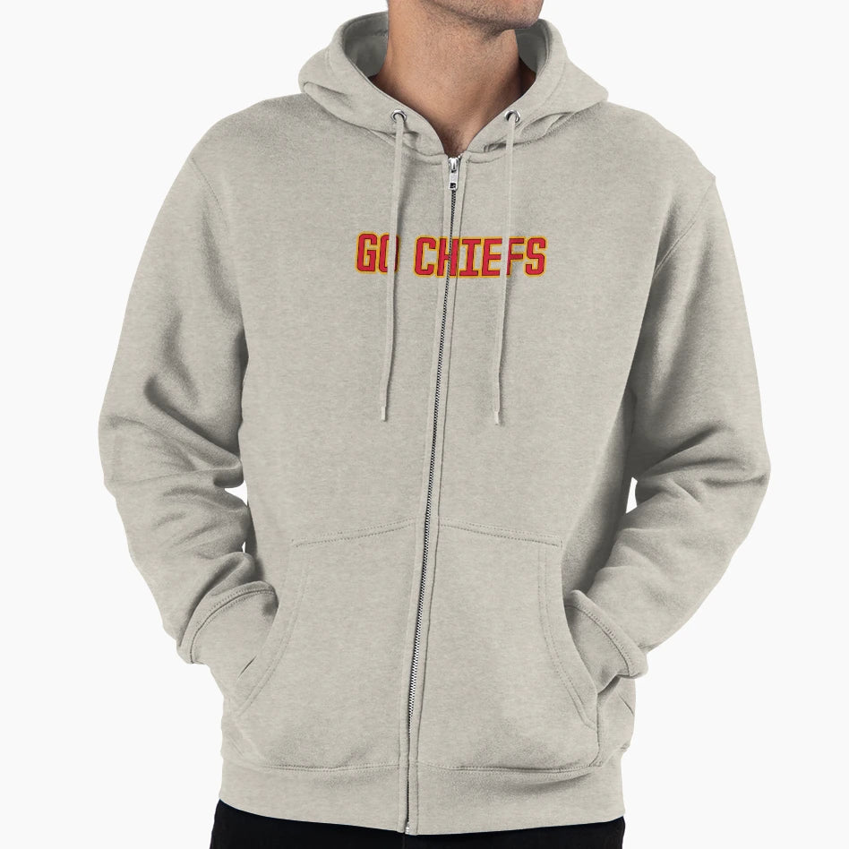 Go Chiefs Hoodie - Novelty Apparel Unisex - T-Shirt, Sweatshirt, Hoodie