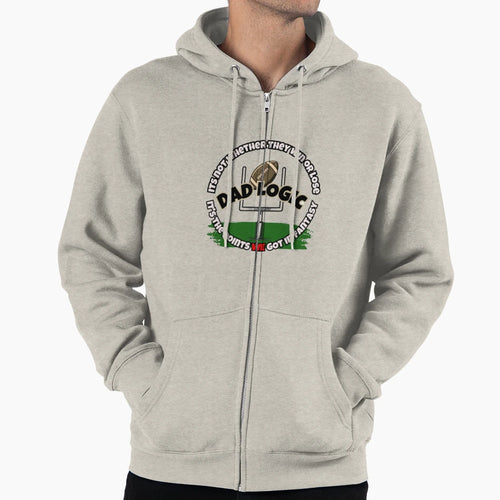Dad Logic Fantasy Football Its Points We Hoodie - Novelty Apparel Unisex - T-Shirt, Sweatshirt, Hoodie