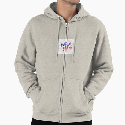 Buffalo Artwork Hoodie - Unique Graphic Men Women - T-Shirt, Sweatshirt, Hoodie