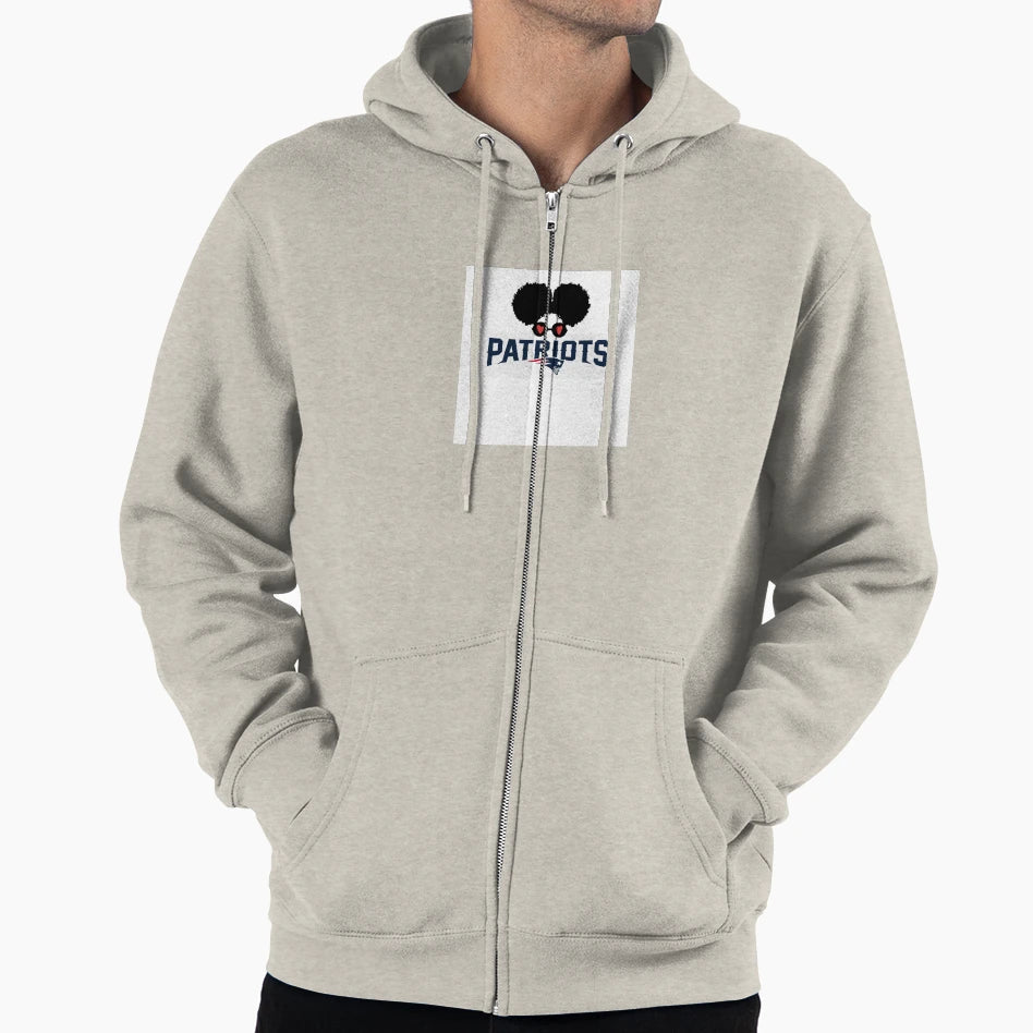 Pom Pom Patriots Fan Hoodie - Streetwear Style Unisex - T-Shirt, Sweatshirt, Hoodie