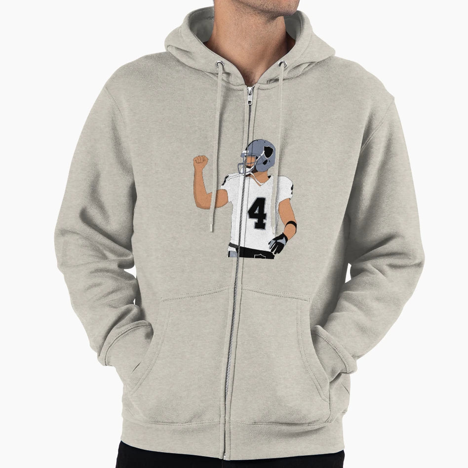 Football Is Upon Us Hoodie - Minimalist Print for Adults - T-Shirt, Sweatshirt, Hoodie