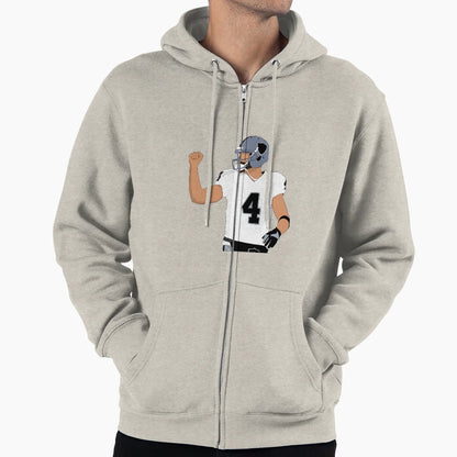 Football Is Upon Us Hoodie - Minimalist Print for Adults - T-Shirt, Sweatshirt, Hoodie