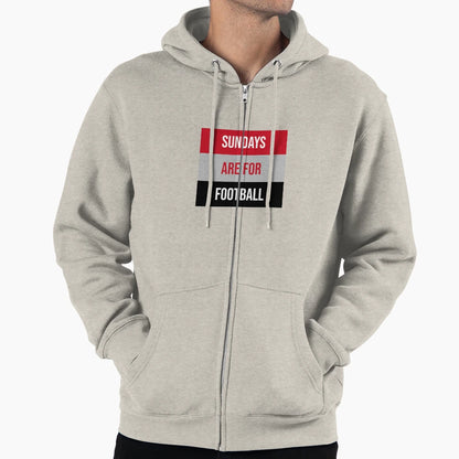 Sundays Are Football Hoodie - Graphic Print Unisex - T-Shirt, Sweatshirt, Hoodie