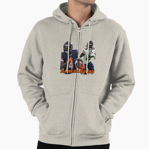Chicago Bear Squad Hoodie - Streetwear Style for Adults - T-Shirt, Sweatshirt, Hoodie
