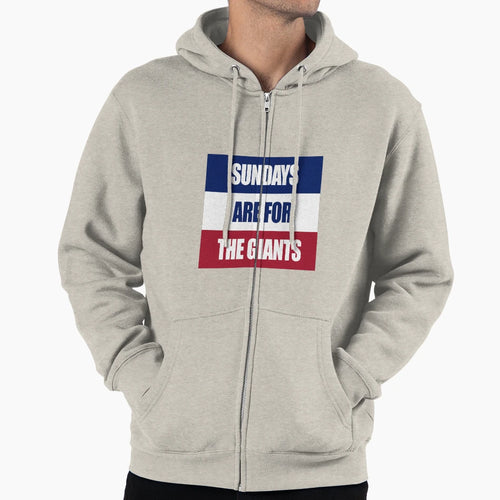 Sundays Are Giants Hoodie - Minimalist Print for Adults - T-Shirt, Sweatshirt, Hoodie