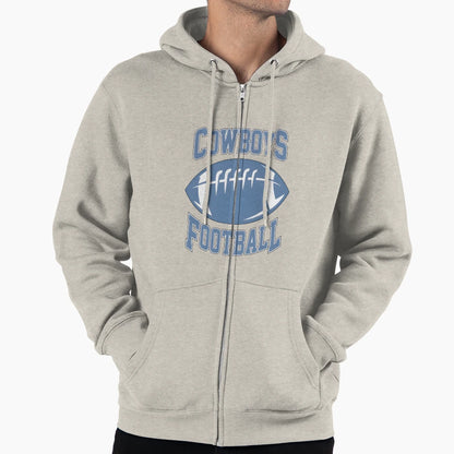 Cowboys Football Sketch Hoodie - Custom Art Print Unisex - T-Shirt, Sweatshirt, Hoodie