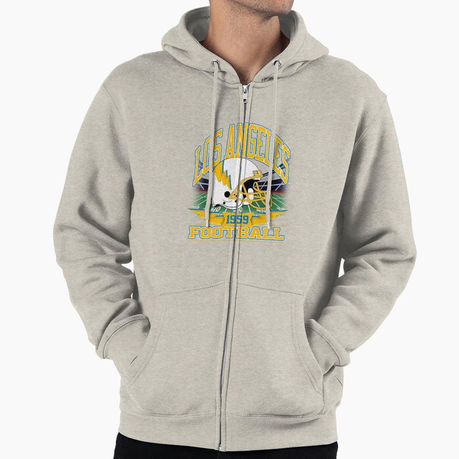 Los Angeles Football Gridiron Legacy Hoodie - Aesthetic Graphic for Adults - T-Shirt, Sweatshirt, Hoodie