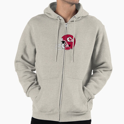 Arrowhead Fire Kansas City Hoodie - Aesthetic Graphic for Adults - T-Shirt, Sweatshirt, Hoodie