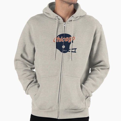 Chicago Football Hoodie - Aesthetic Graphic Unisex - T-Shirt, Sweatshirt, Hoodie