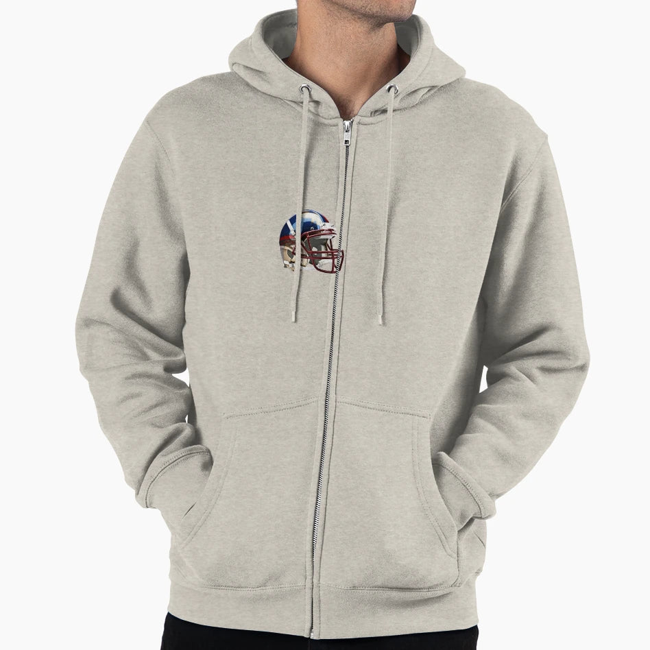 American Football Helmet Hoodie - Trendy Graphic Unisex - T-Shirt, Sweatshirt, Hoodie