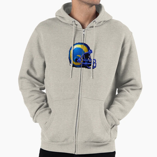 Rams Helmet Sprite Hoodie - Aesthetic Graphic for Adults - T-Shirt, Sweatshirt, Hoodie