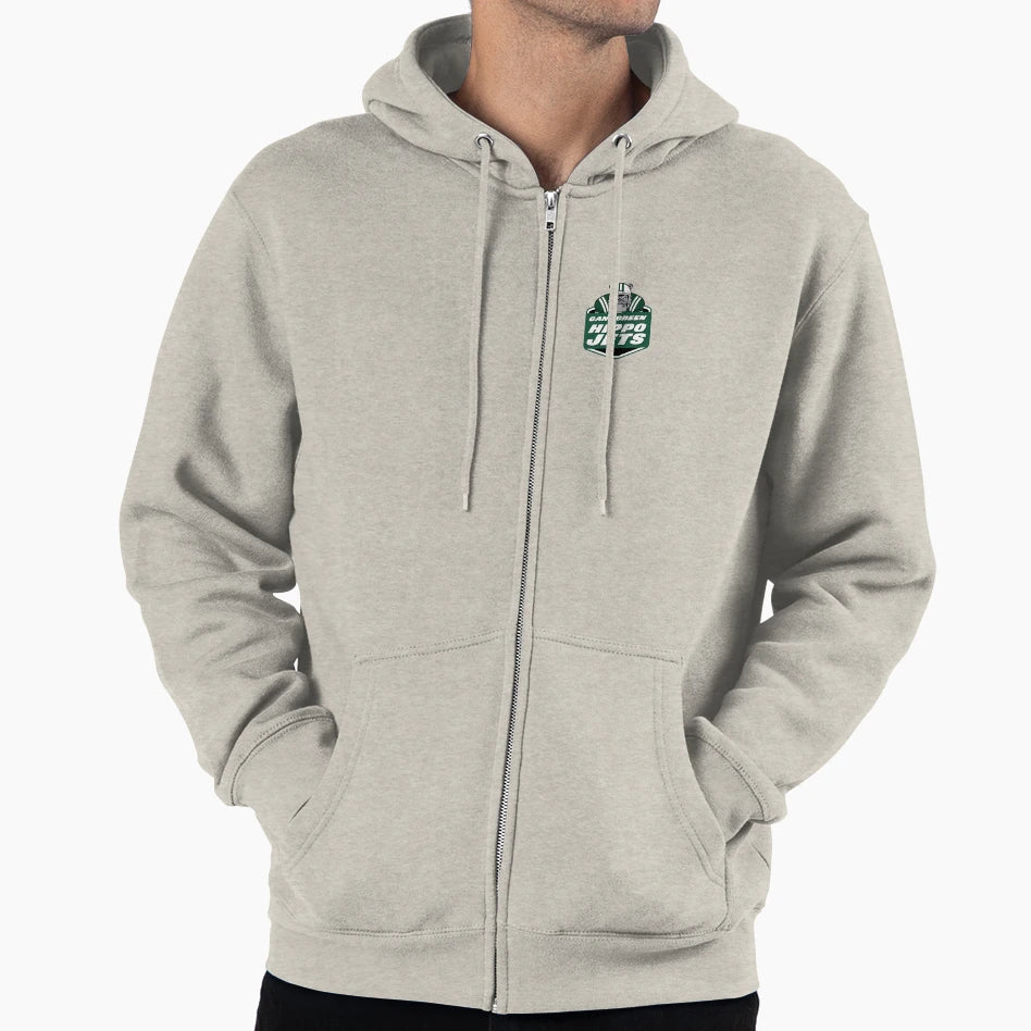 Hippo Jets Logo Hoodie - Aesthetic Graphic for Adults - T-Shirt, Sweatshirt, Hoodie