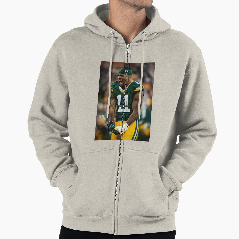Micah Packers Hoodie - Graphic Print for Adults - T-Shirt, Sweatshirt, Hoodie