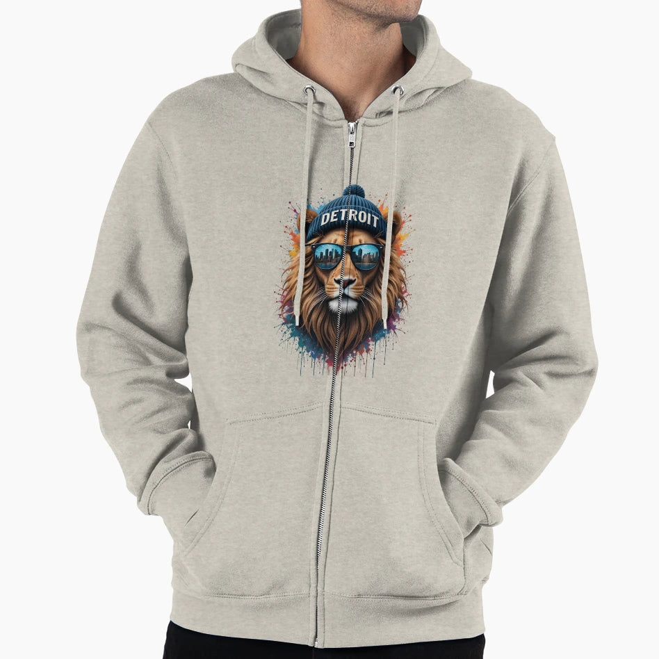 Detroit Lions Rocks Hoodie - Trendy Graphic for Adults - T-Shirt, Sweatshirt, Hoodie