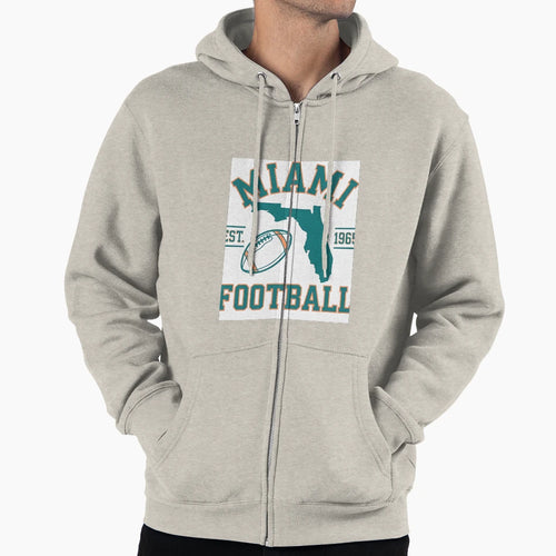 Miami Dolphins Hoodie - Fun Novelty Design Men Women - T-Shirt, Sweatshirt, Hoodie