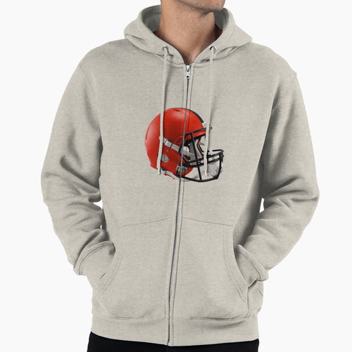 Helmet Browns Icon Hoodie - Minimalist Print Unisex - T-Shirt, Sweatshirt, Hoodie
