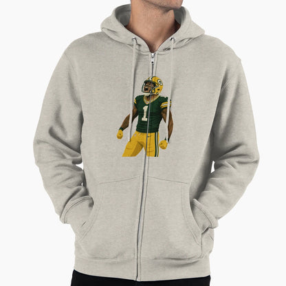 Green Gold Beast Mode Parsons Fan Art Hoodie - Streetwear Style Unisex - T-Shirt, Sweatshirt, Hoodie