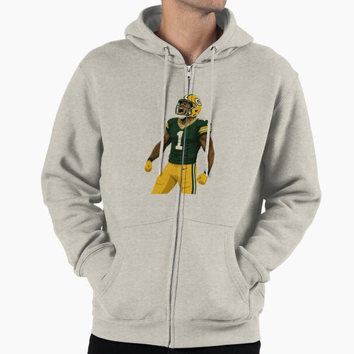 Green Gold Beast Mode Parsons Fan Art Hoodie - Streetwear Style Unisex - T-Shirt, Sweatshirt, Hoodie