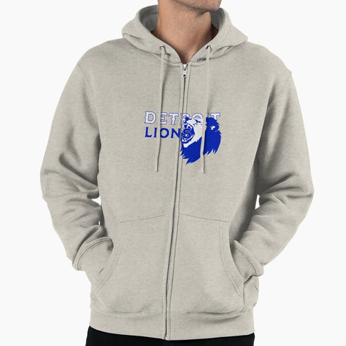 Detroit Lions Hoodie - Custom Art Print for Adults - T-Shirt, Sweatshirt, Hoodie