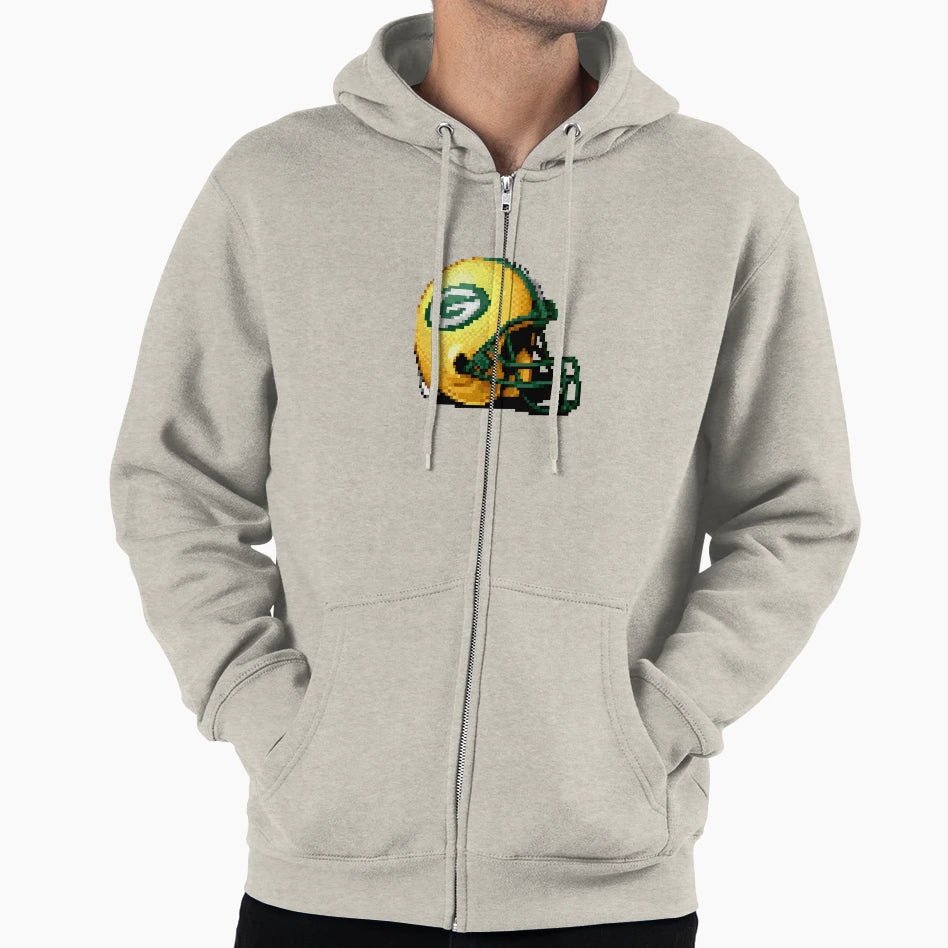 Packers Helmet Sprite Hoodie - Graphic Print for Adults - T-Shirt, Sweatshirt, Hoodie