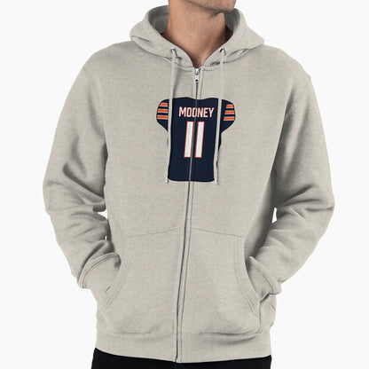 Darnell Mooney Jersey Hoodie - Fun Novelty Design Men Women - T-Shirt, Sweatshirt, Hoodie