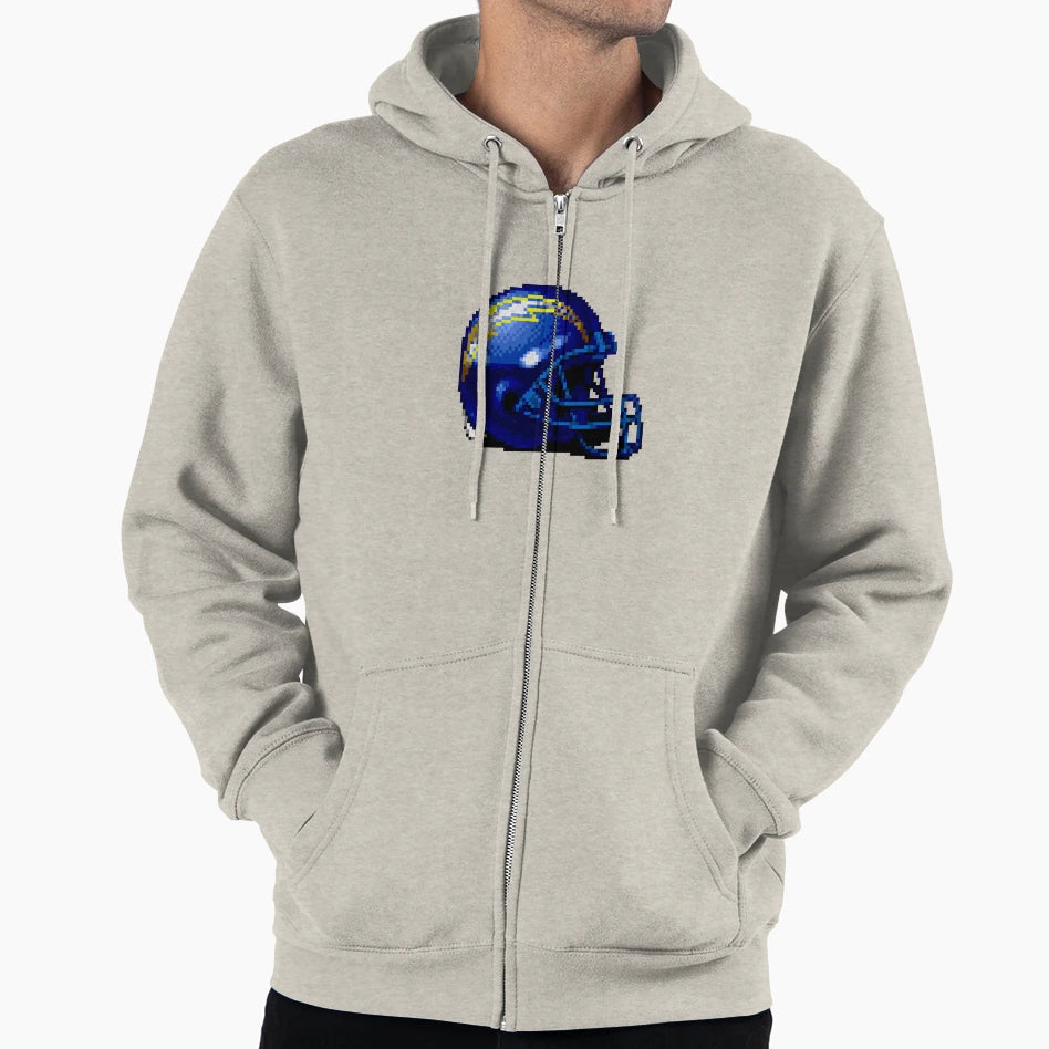 Chargers Helmet Sprite Hoodie - Streetwear Style Unisex - T-Shirt, Sweatshirt, Hoodie